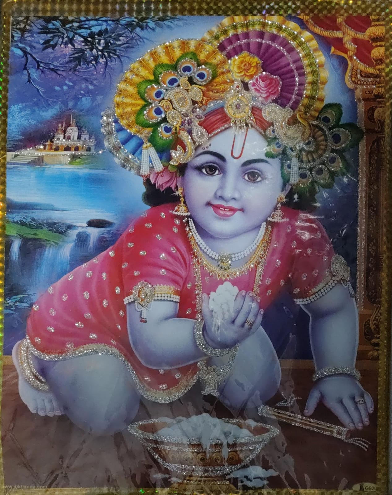 Gopal Children's Book Chitra katha Geeta Press, Gorakhpur Vrindavan Rasik Vani With Bal roop krishna bal gopal baby Child kanha ji makhan chor photo