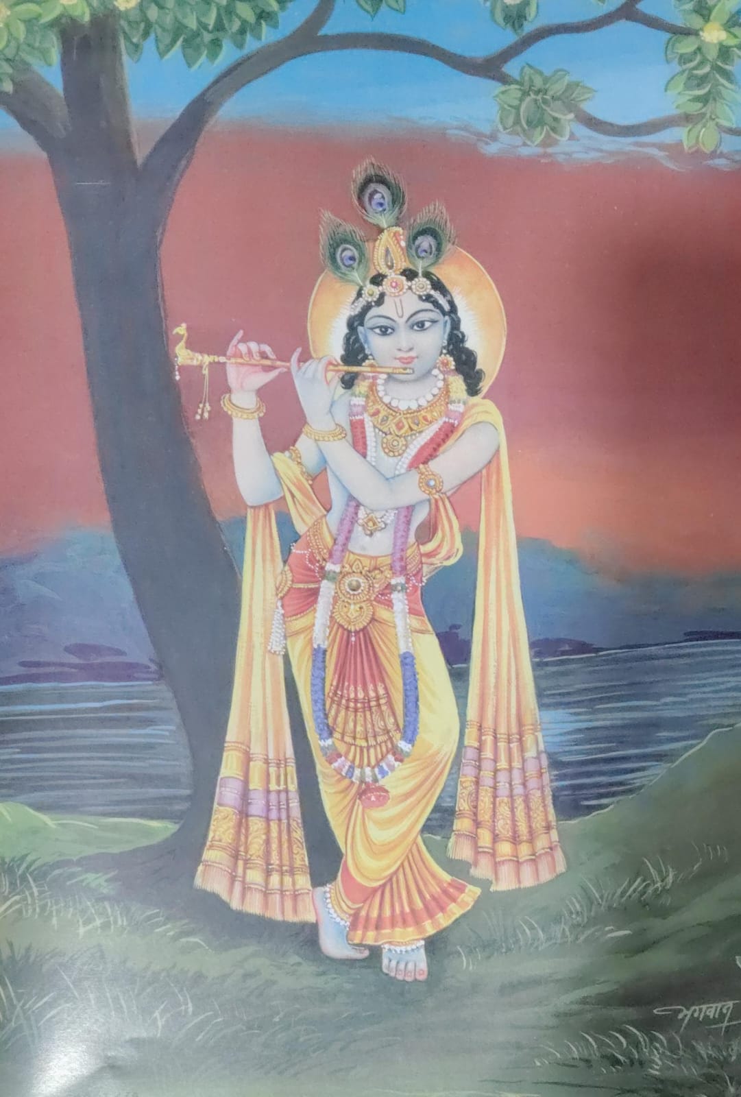 Kanheya Baal Krishna Charitra Yashoda Krishna Prem Leela Gita Press Gorakhpur Simple Hindi Bhakti Granth Krishna Childhood Stories With Free Khatu Shyam Sticker
