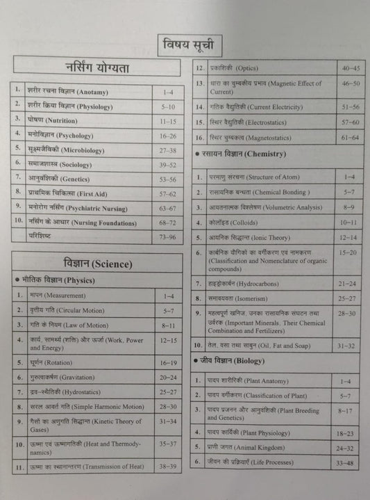 Chakshu BSC Nursing UPCNET 4 Year Complete Study Guide Organized By ABVMU KGMU 2500+Objective Question As Per New Pattern Syllabus