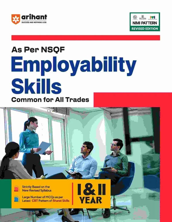 Arihant ITI Electrician NSQF Level 4 Theory Practical Workshop Calculation and Science Engineering Drawing and Employability Skills Year 1 and 2 English Medium Combo Set of 5 Books Latest Revised Edition