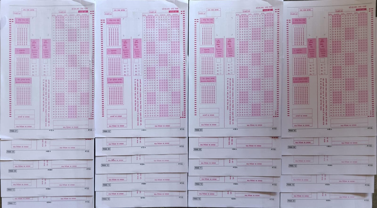 RWA UP Super TET 20 Mock Tests Book With OMR Sheets By Ankit Bhati Sir