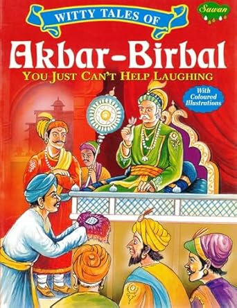 Witty Tales of Akbar Birbal You Just Can’t Help Laughing Sawan With Coloured Illustrations Book In English By Manoj Publication