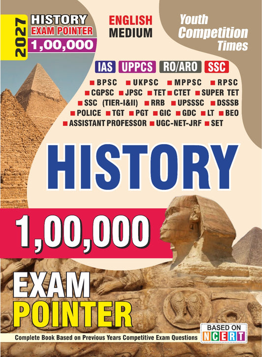 Youth History Exam Pointer 100000 2027 For IAS PCS RO ARO SSC English Medium 