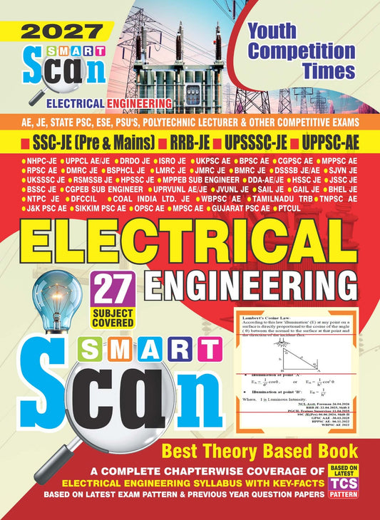 Youth Smart Scan Electrical Engineering 2027 27 Subject Covered SSC JE Pre and Mains RRB JE UPSSSC JE UPPSC AE English Medium