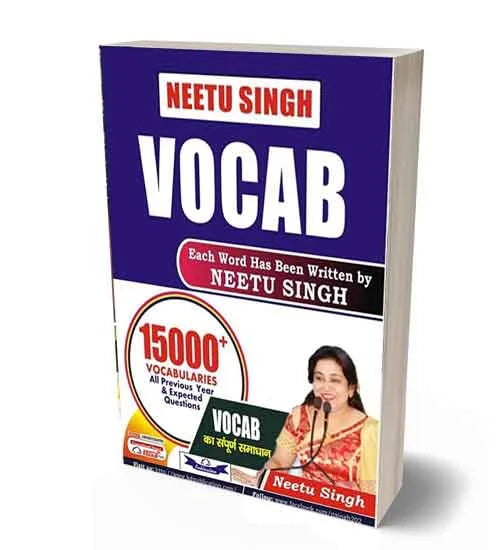 Neetu Singh Vocab 15000+ Vocabularies All Previous Year And Expected Questions For All Government Exams