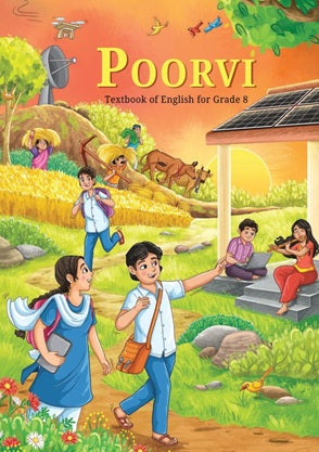 NCERT Poorvi Class 8 Textbook Of English For Grade 8 Latest Edition 2026-27 Code 0873