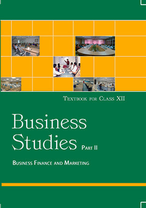 NCERT Business Studies Class 12 Bhag 1 Textbook For English Medium Grade XII Code-12114