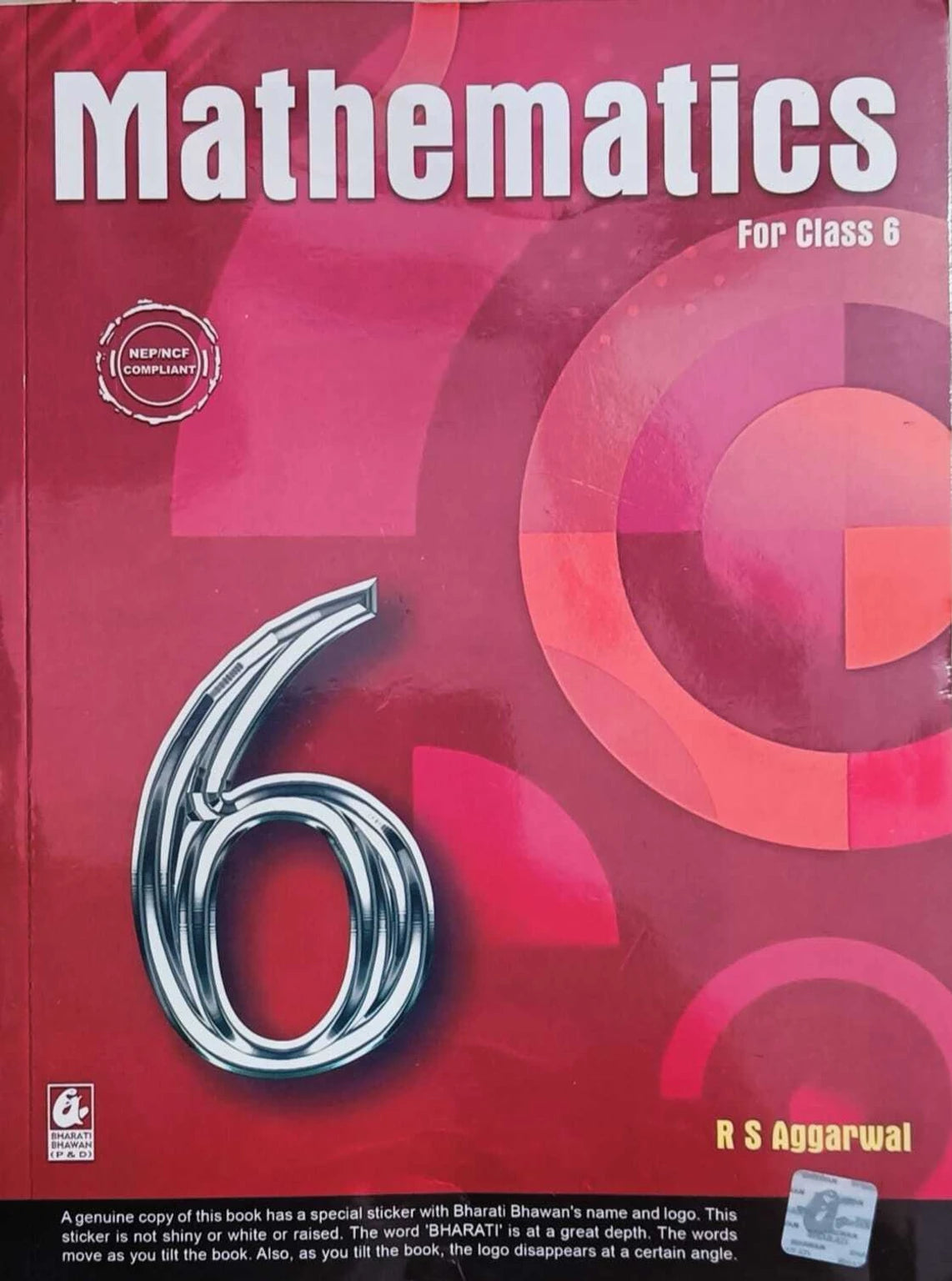 Bharati Bhawan Mathematics Class 6 By R S Agrawal