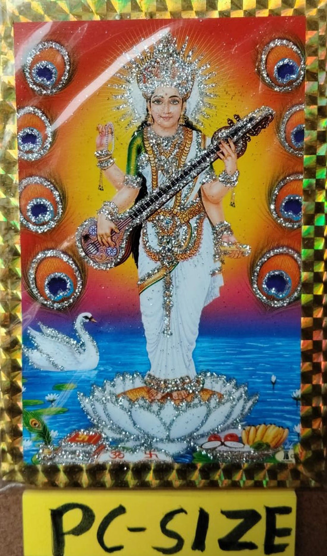 Mata Vidya Sarswati Auspicious Puja on VasantPanchami Book, Maa Saraswati Vrat Katha ( माँ सरस्वती व्रत कथा ) Saraswati Pooja Paddhati | Bhasha Tika Sahit By janta Press Ka New Year Offer Gift Photo PC Siz 1Pis Free